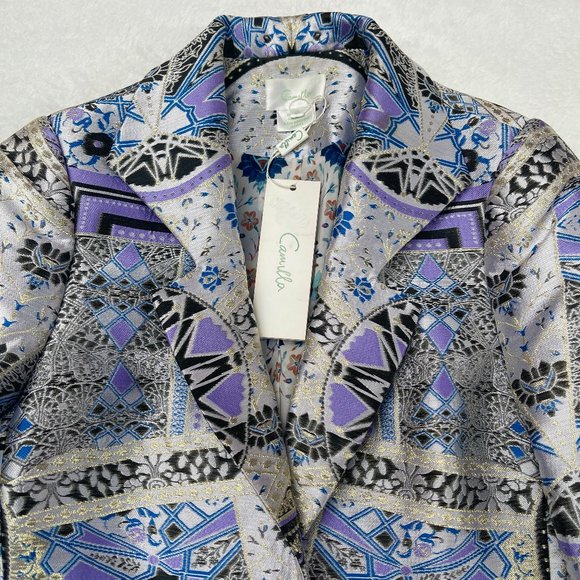 Auc NWT Camilla Tales of Tatiana Swarovski Crystal coat $1000 - Picture 3 of 17